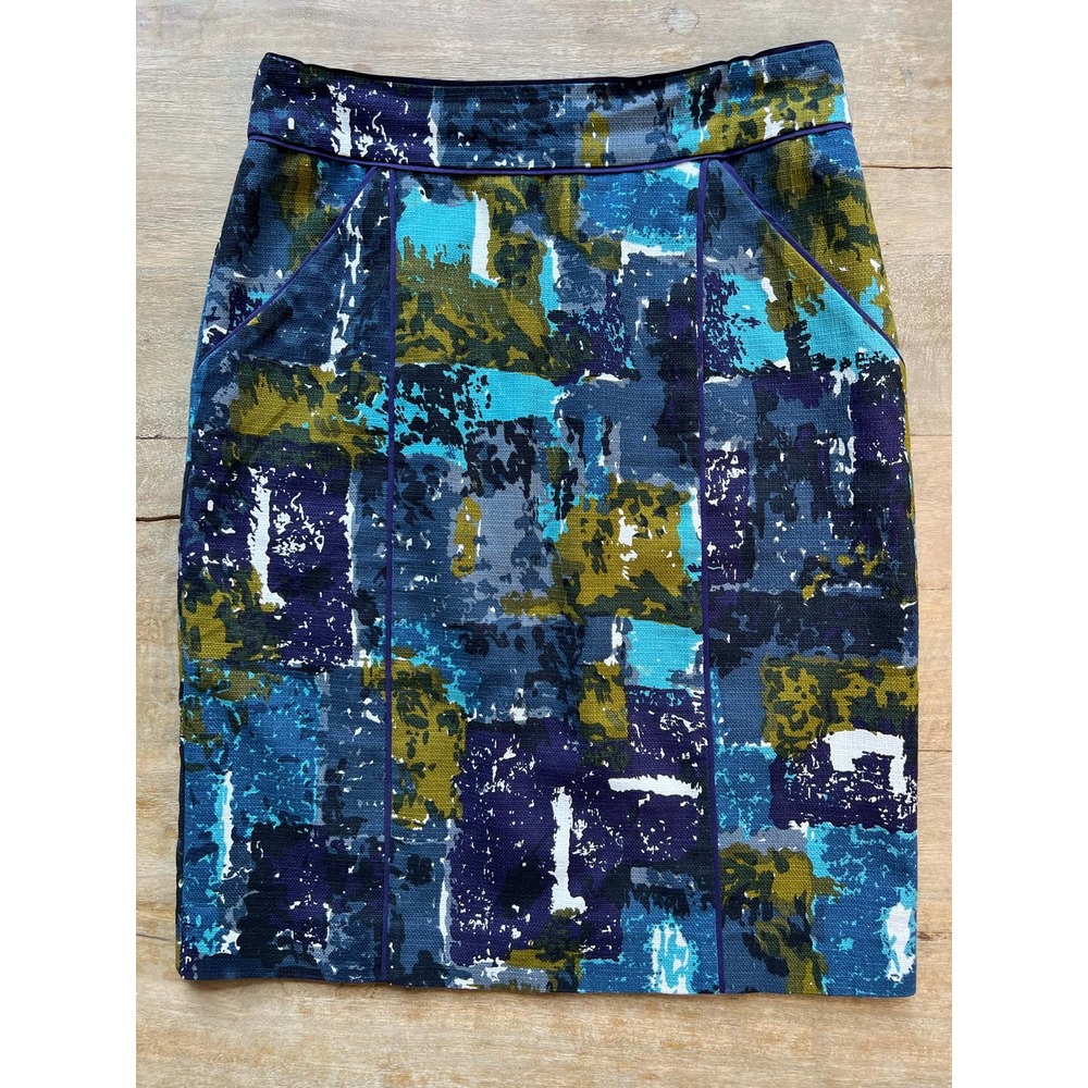 Anthropologie Tabitha Liquid Acres Skirt - Size 4 - EUC
